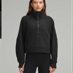 lululemon scuba oversized Half-Zip Sweatshirt